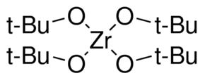 Zirconium(IV)tert-butoxide - CAS:2081-12-1 - Tetra-tert-butyl zirconate, Tetra-tert-butoxyzirconium, ZT14, Zirconium tert-butanolate, Zirconium tetra-tert-butoxide, 47T14, 47[OC(Me)3]4